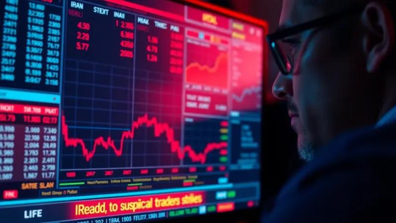 Plus d'un milliard de dollars en paris sur la guerre Iran : enquête sur le trading d'initiés