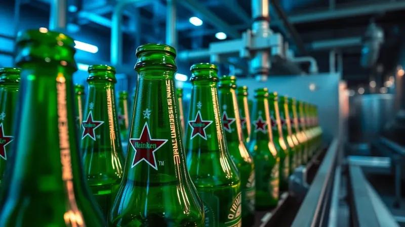 Heineken vend moins de bières et maintient ses prévisions
