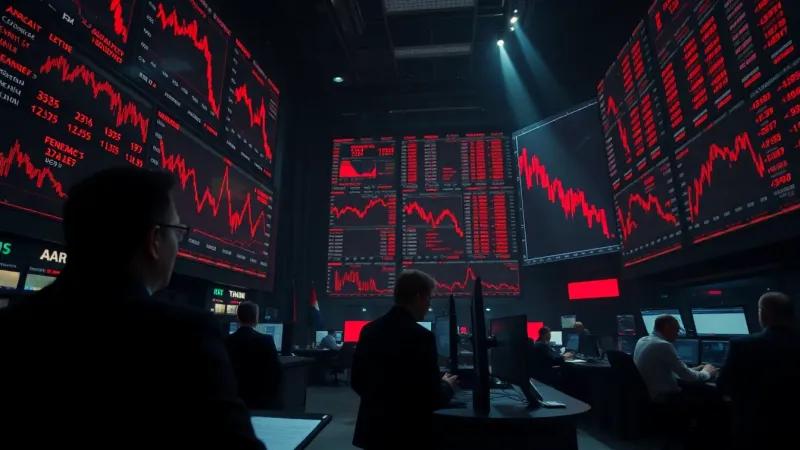 Les Bourses européennes plongent sous la pression du Moyen-Orient