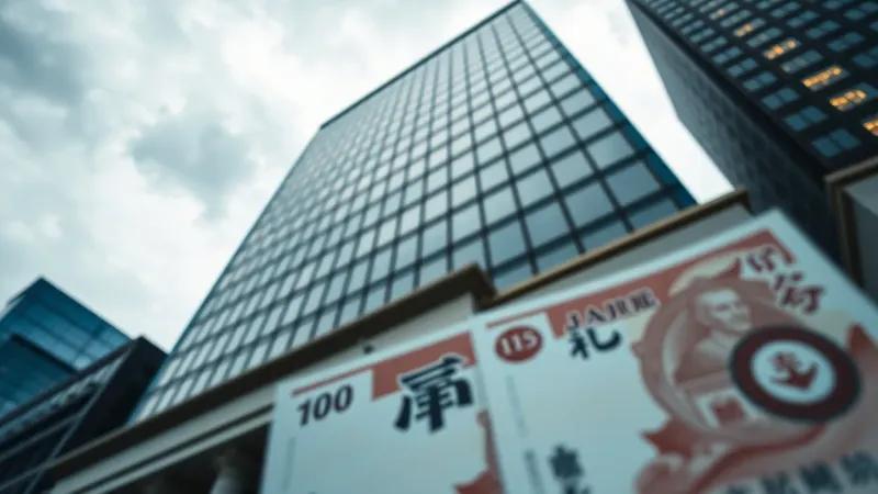 La Banque du Japon perd de l'argent à cause des taux d'intérêt