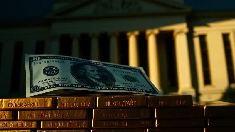 L'or recule face au dollar malgré la crise entre les États-Unis et l'Iran