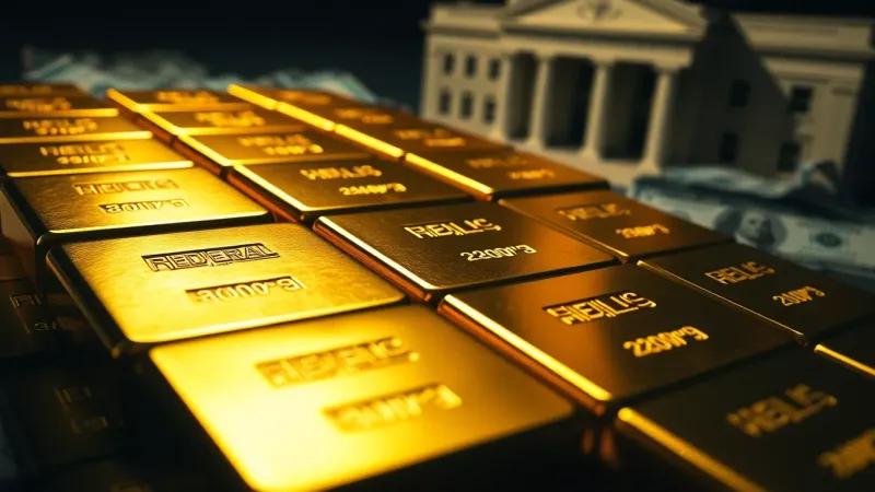 Gold falls as the Fed stands firm on interest rates