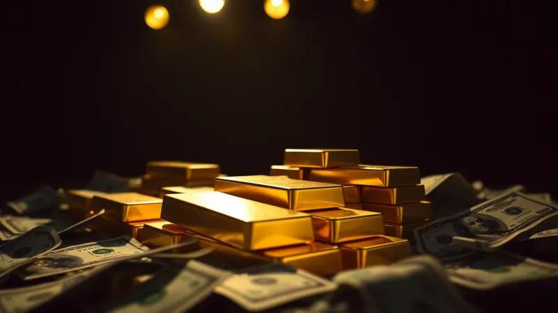 Gold Falls to a 7-Month Low Against the Dollar, Boosted by the Fed
