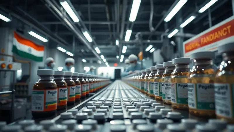Trump frappe la pharma indienne : chute brutale à Bombay