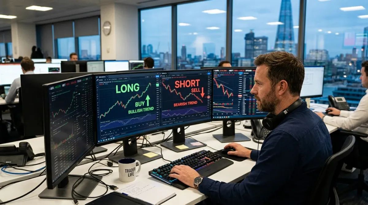 Que signifie être “long” et “short” en trading ? 