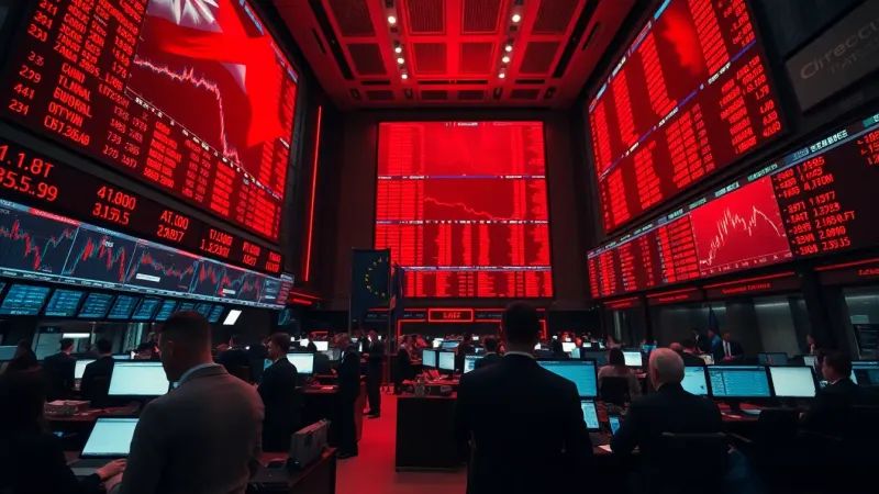 Les Bourses européennes ouvrent en baisse face aux tensions au Moyen-Orient