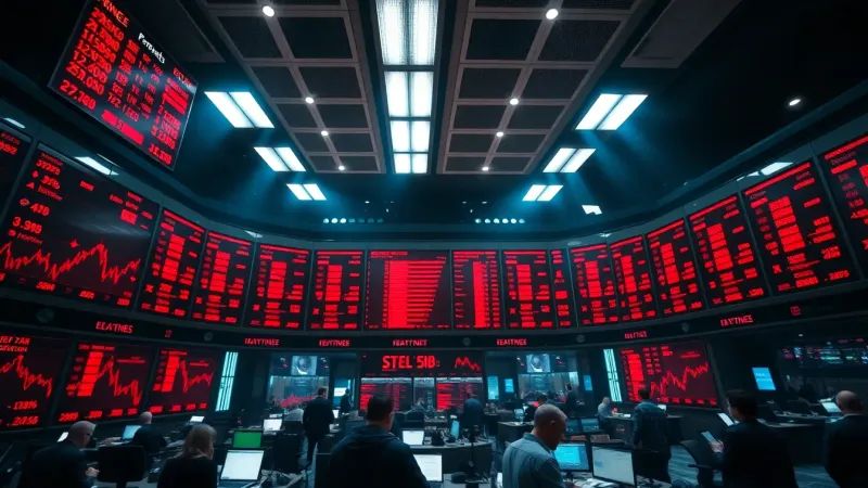 Les Bourses européennes plongent face aux tensions au Moyen-Orient