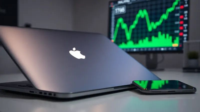 Apple bondit de 3 % avec des prévisions de ventes record au T3