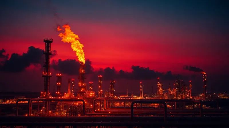 Le pétrole flambe alors que les tensions en Iran s'emballent