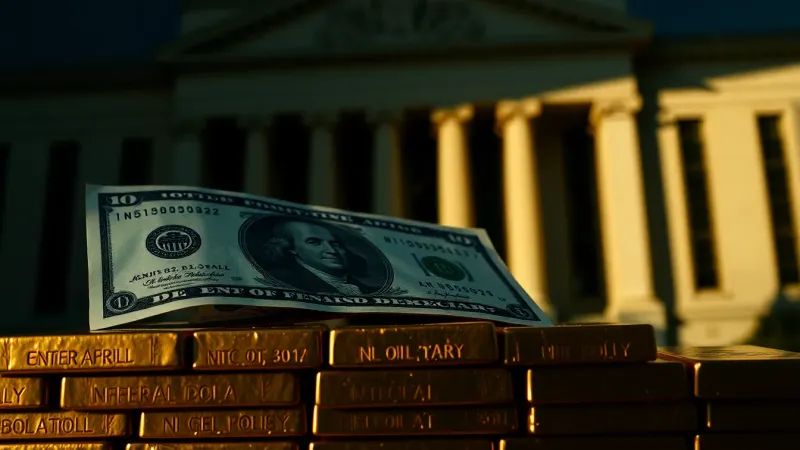 L'or recule face au dollar malgré la crise entre les États-Unis et l'Iran