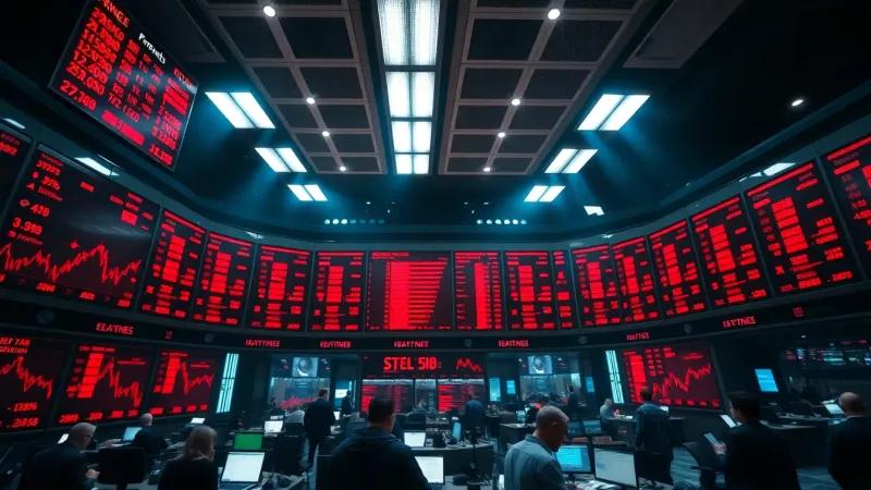 Les Bourses européennes plongent face aux tensions au Moyen-Orient