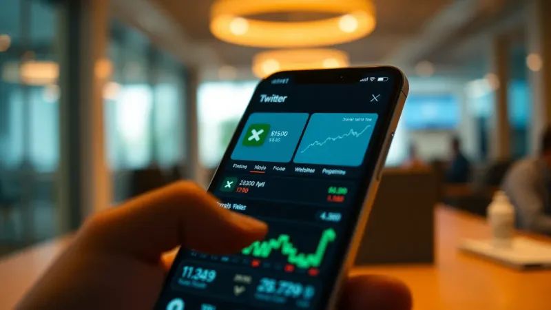 X transforme son fil d'actualité en terminal de trading avec les Smart Cashtags