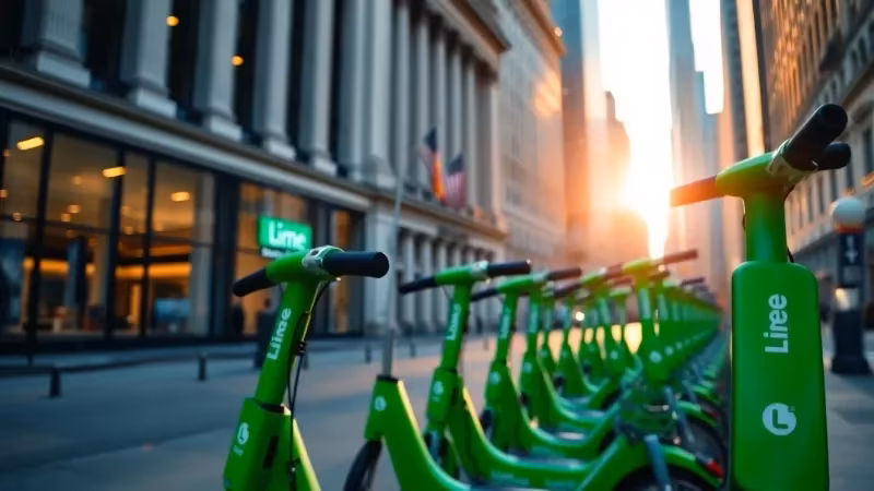 Lime lève 167 millions de dollars lors de son introduction en bourse